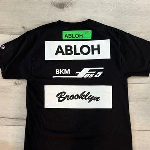 Virgil Abloh Brooklyn Museum FOS Abloh BKM Racing T-shirt M
